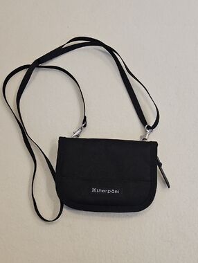 Sherpani Black Crossbody Travel Wallet
